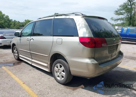 2005 Toyota Sienna Le from USA, damaged, VIN 5TDZA23C55S325236